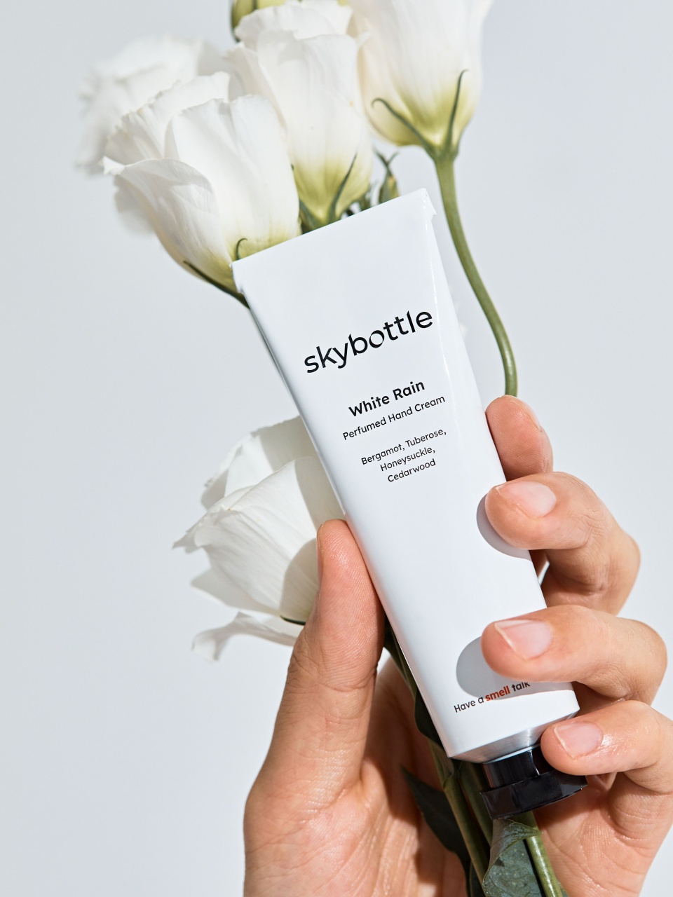 Skybottle, White Rain Perfumed Hand Cream, cremă de mâini parfumată, 50 ml