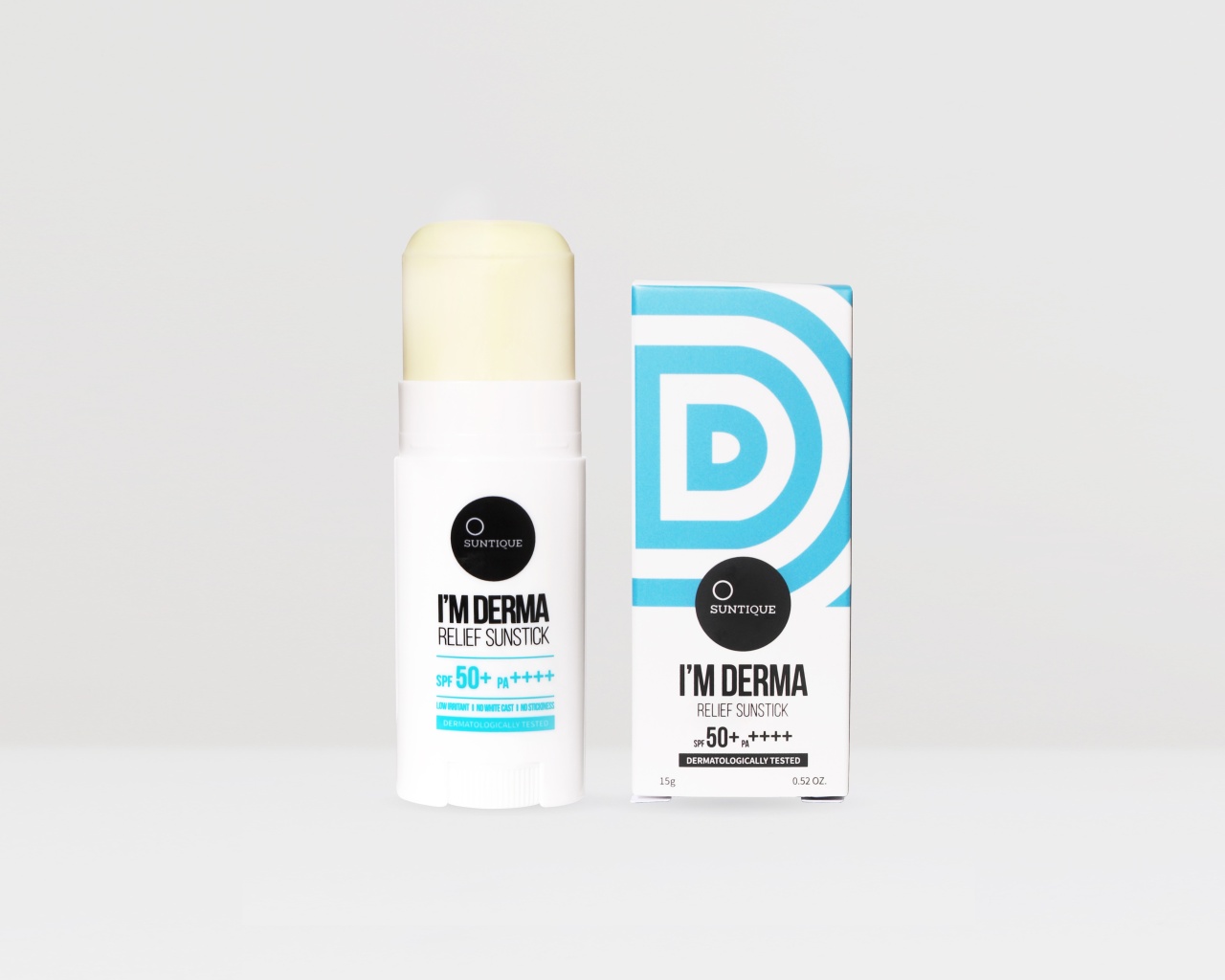 Suntique, I\'M Derma Relief Sunstick, stick SPF50+ PA++++ soft și transparent, 15 g - 3 | YEO