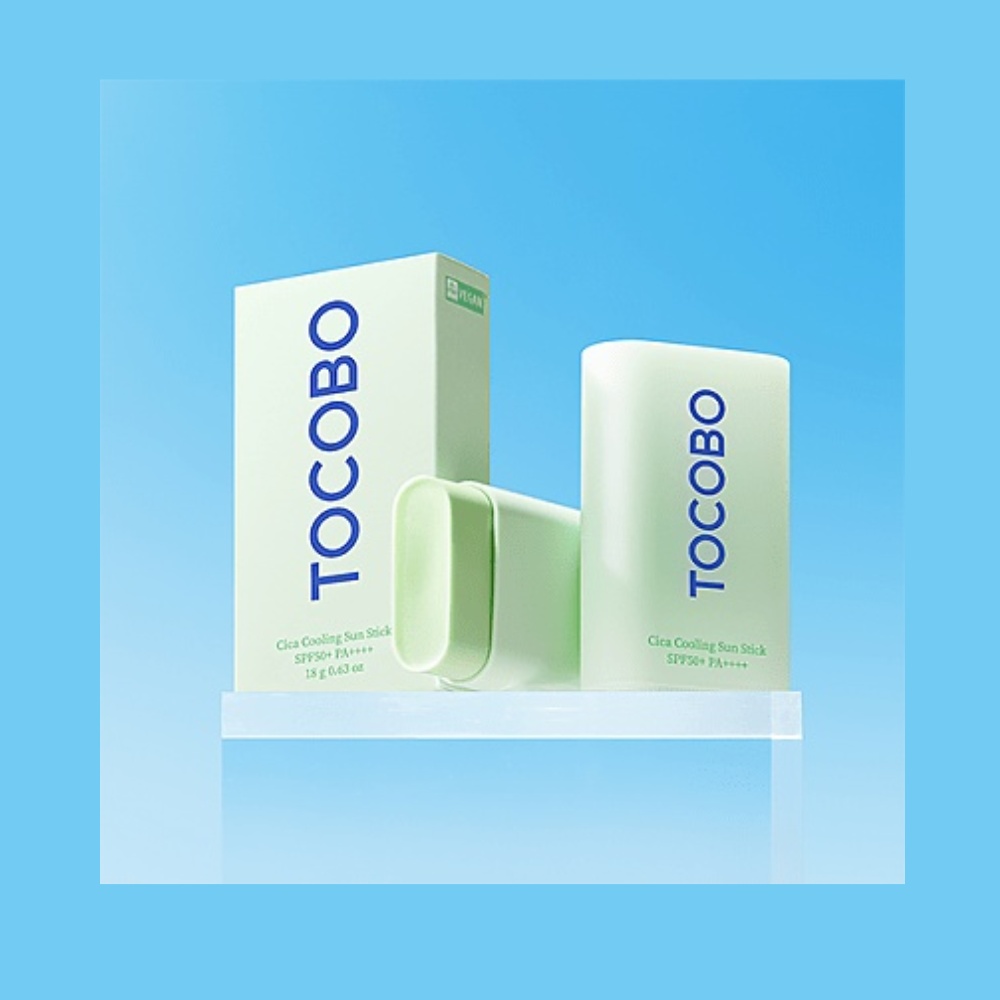 TOCOBO, Cica Cooling Sun Stick, baton cu protecție solară, 19 g - 3 | YEO