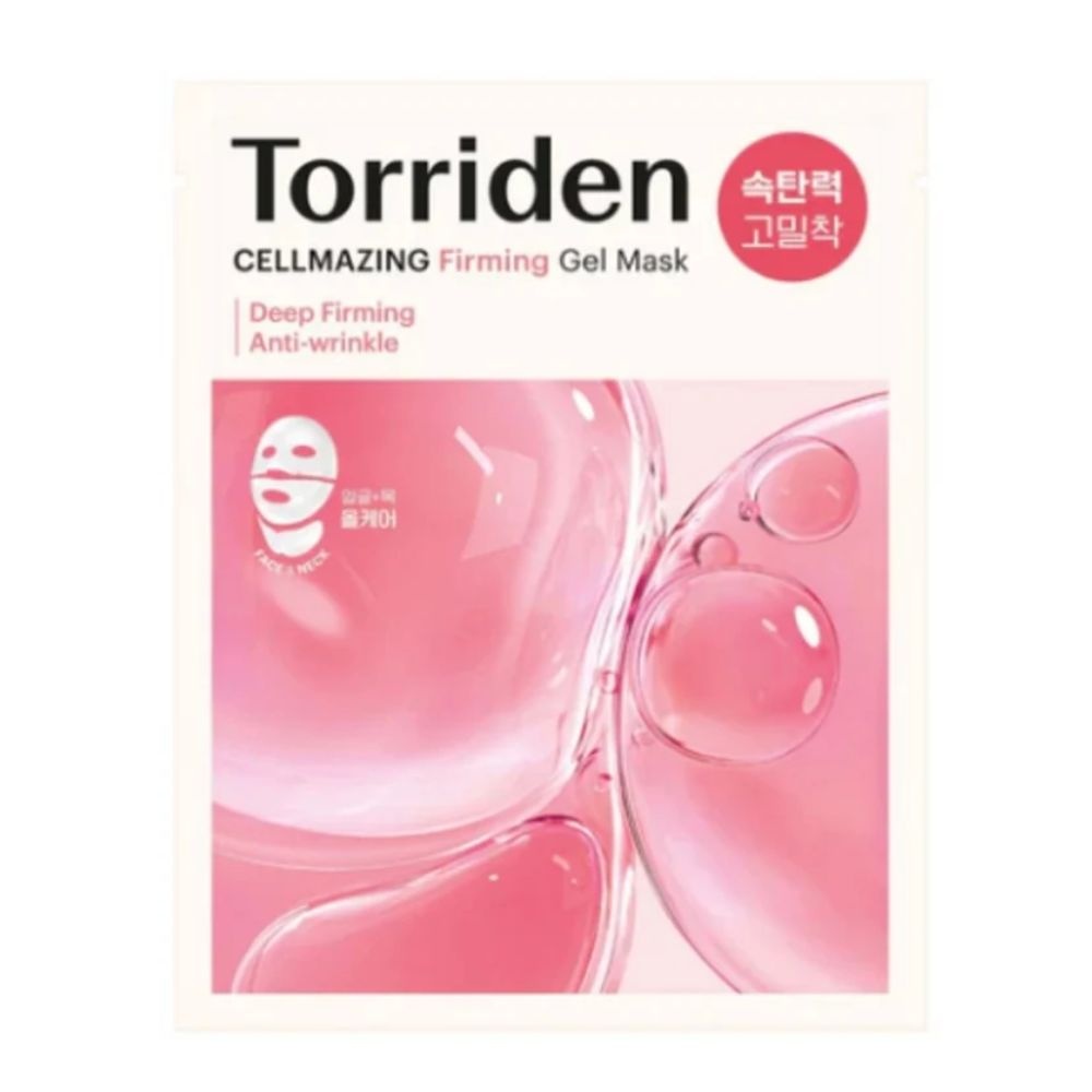 TORRIDEN, Cellmazing Firming Gel Mask (including neck), mască de fermitate cu gel, 36 g x 1 buc