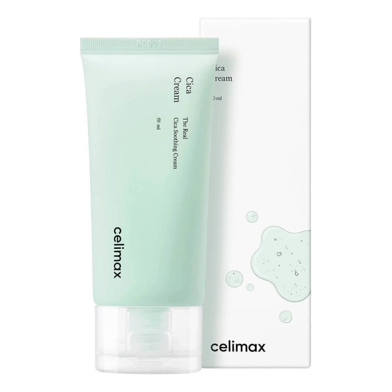Celimax, The Real Cica Soothing Cream - Soothing Cream with Asian Centella Extract , cremă calmantă cu extract de centella asiatică , 50 ml