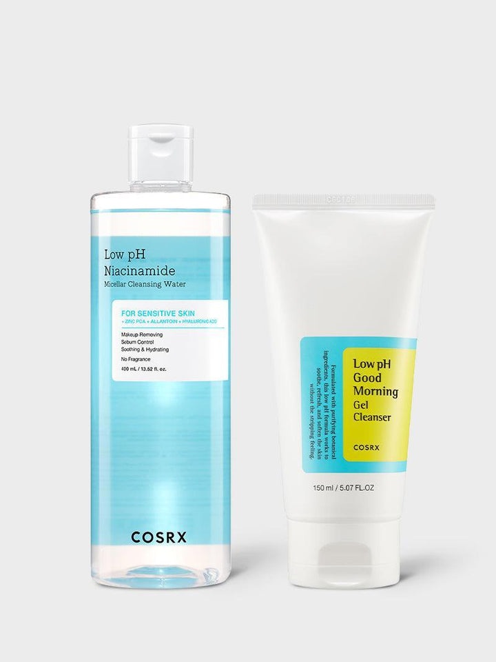 COSRX, Low PH Niacinamide Micellar Cleansing Water, apă micelară cu pH scăzut, 400 ml