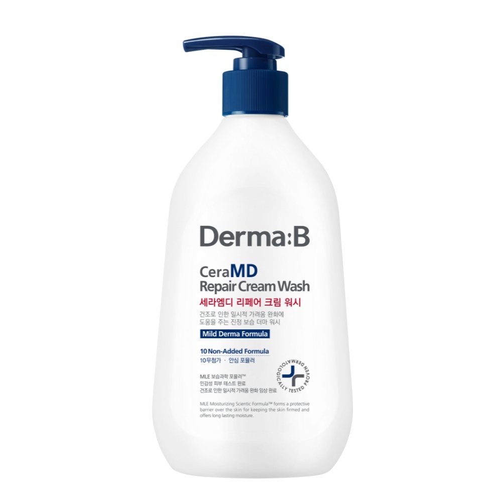 DERMA-B, CeraMD Cream Wash, gel de duș CeraMD, 400 ml