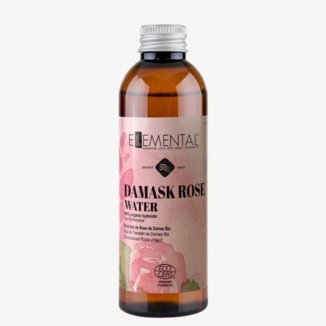 Ellemental, Apă de Trandafiri de Damasc Bio, 100 ml