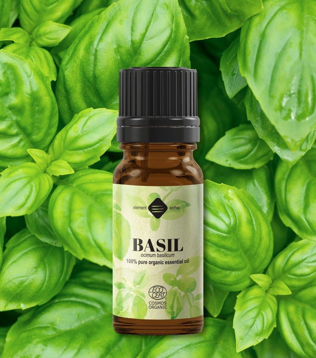Ellemental, Ulei esențial de Busuioc tropical Bio, 10 ml - 1 | YEO