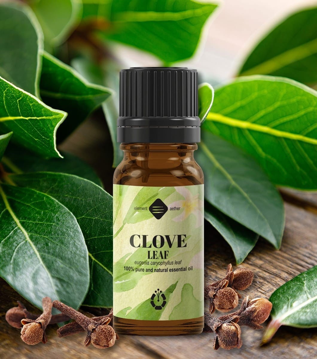 Ellemental, Ulei esențial de Cuișoare frunze, 10 ml - 1 | YEO