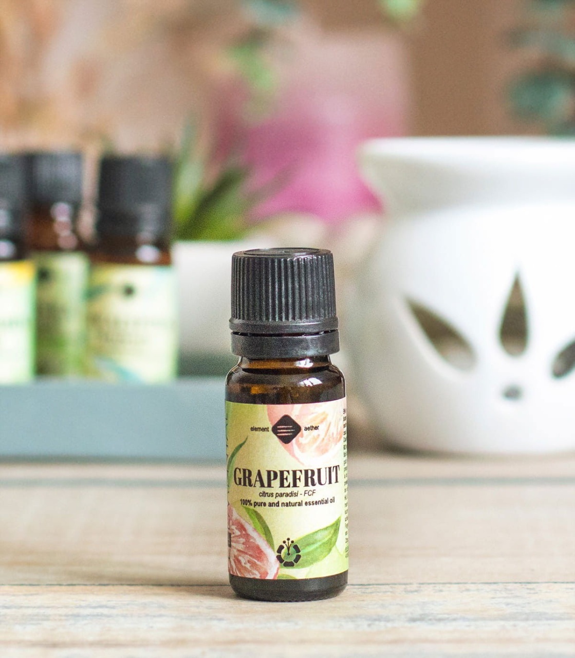 Ellemental, Ulei esențial de Grapefruit FCF, 10 ml - 3 | YEO