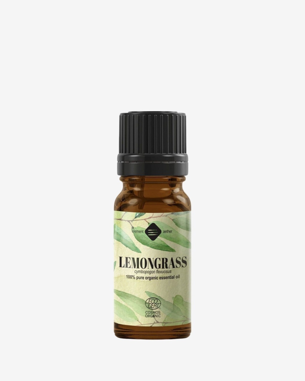 Ellemental, Ulei esențial de Lemongrass Bio, 10 ml