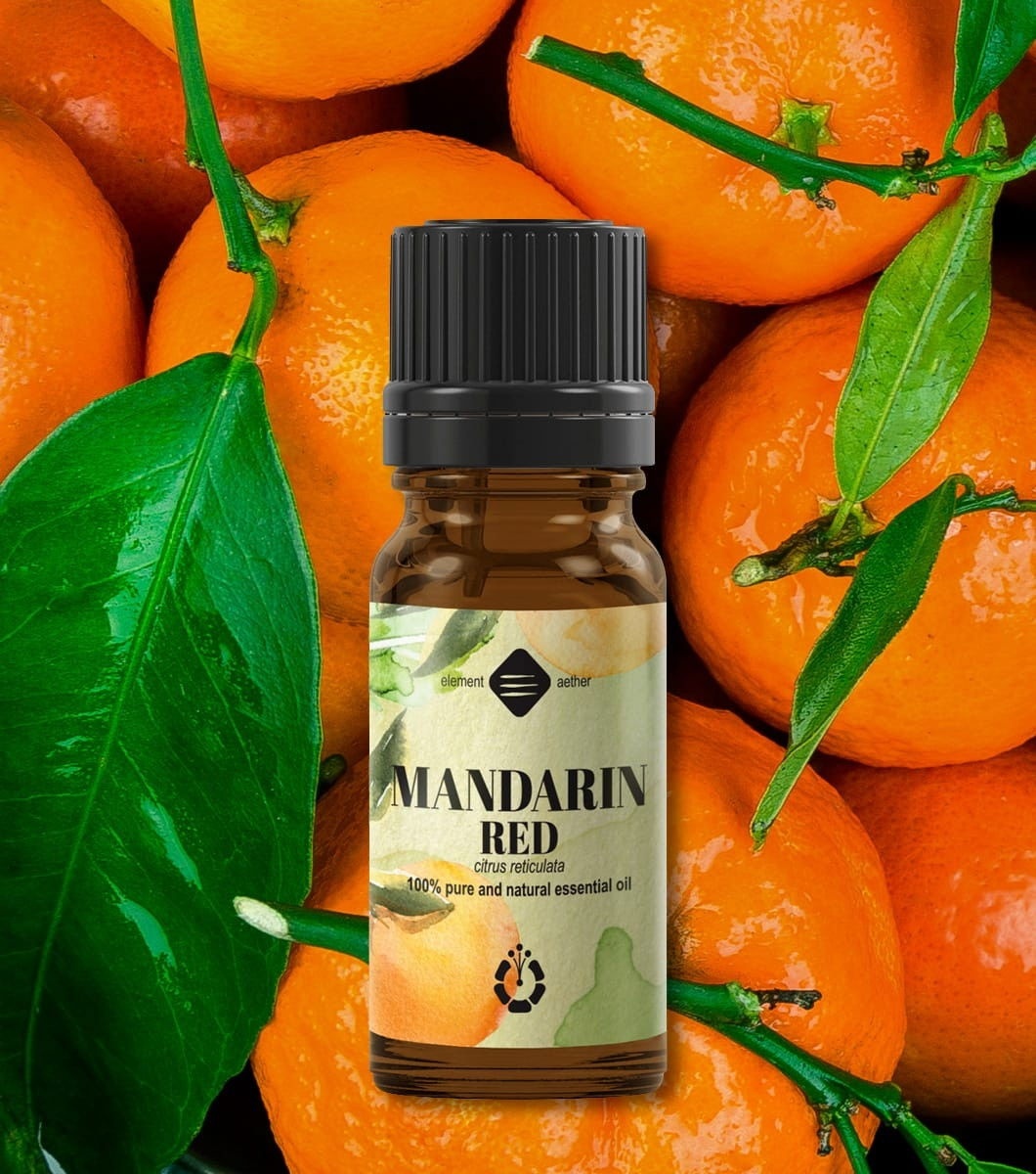 Ellemental, Ulei esențial de Mandarină roșie, 10 ml - 1 | YEO