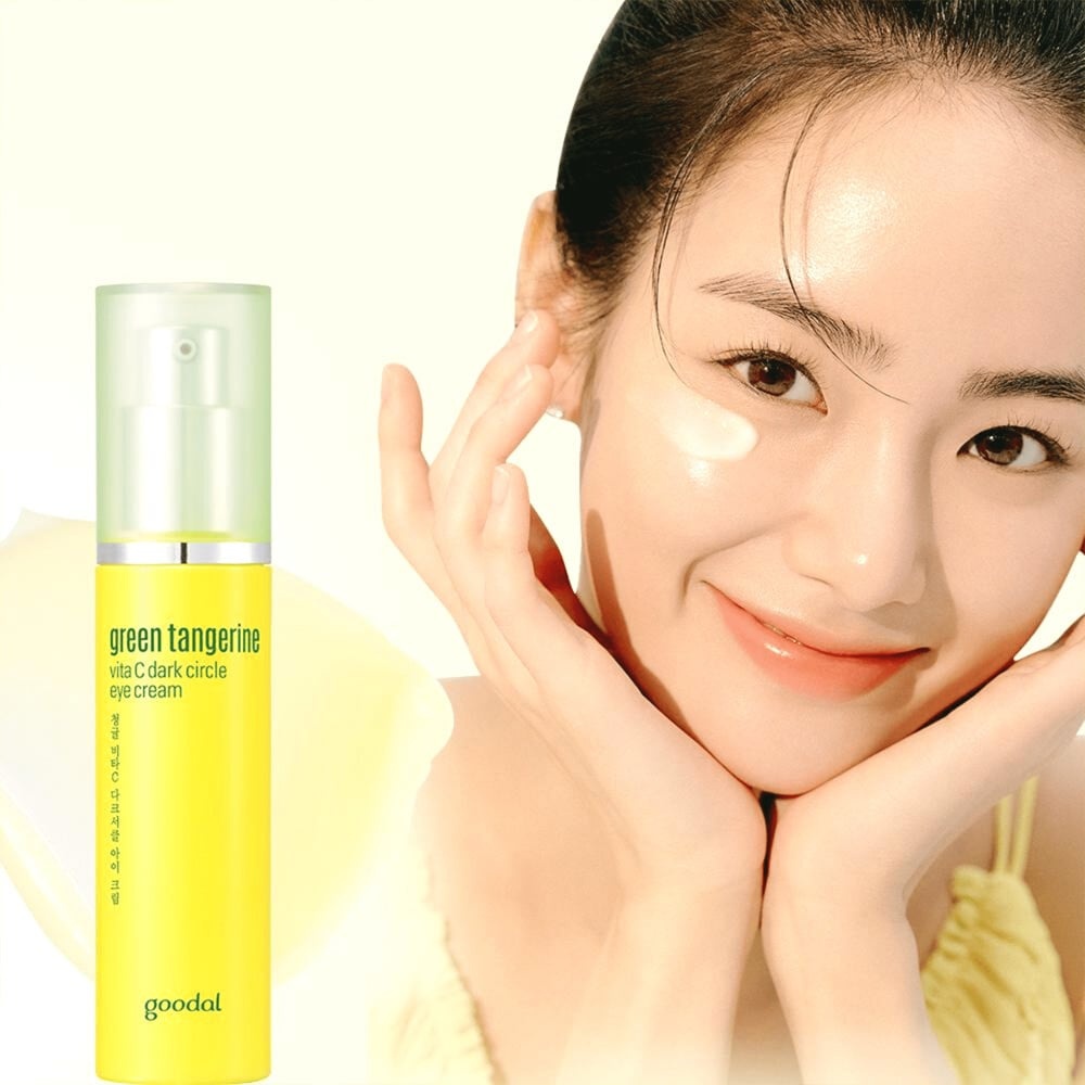 GOODAL, Green Tangerine Vita C Dark Circle Eye Cream, crema de ochi pentru cearcăne cu mandarină verde , 30 ml - 1 | YEO
