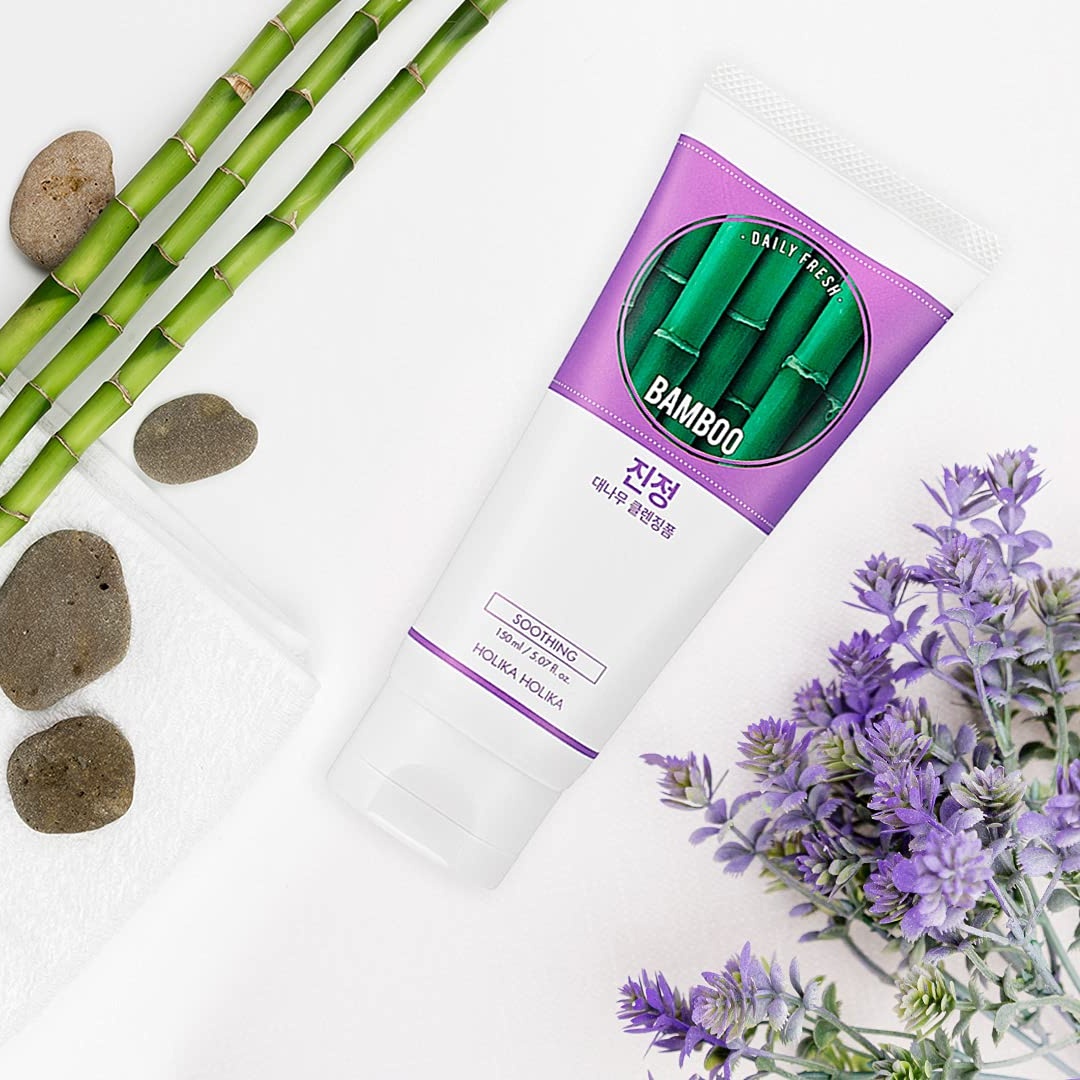 HOLIKA HOLIKA , Daily Fresh Bamboo Cleansing, cleanser cu extract de bambus , 150 ml - 2 | YEO