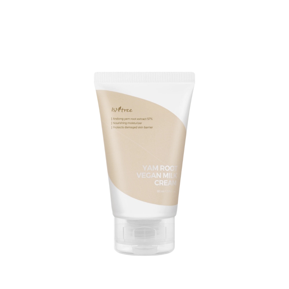 ISNTREE, Yam Root Vegan Milk Cream, cremă cu textură lăptoasă, 80 ml