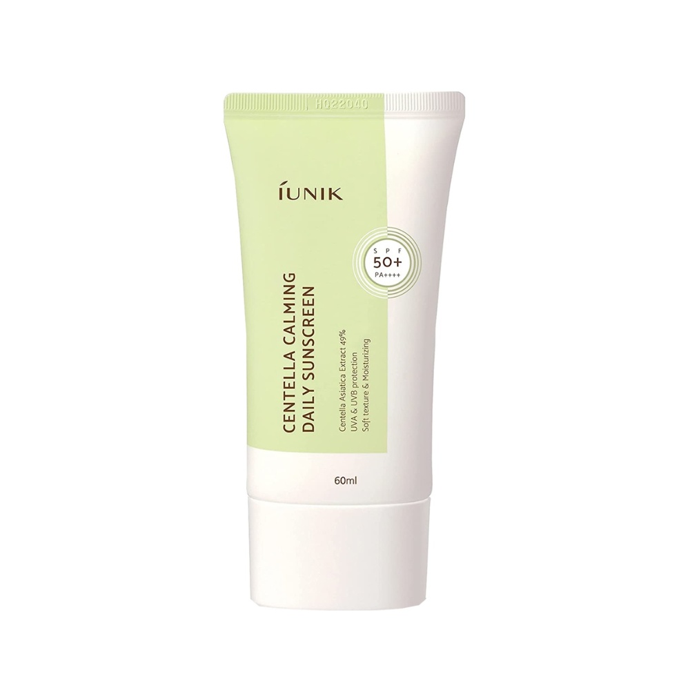 IUNIK, Centella Calming Daily Sunscreen SPF50+ PA++++, cremő cu protecție solară, 60 ml