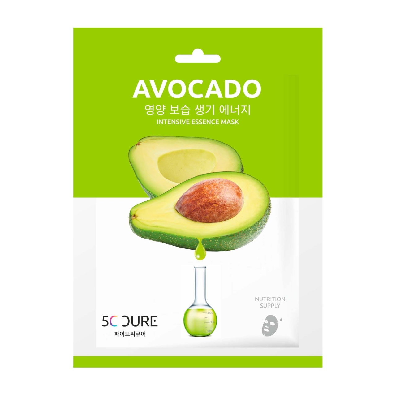 Jkosmec, Avocado Intensive Essence Mask, mască intensă cu esență de avocado, 25 ml