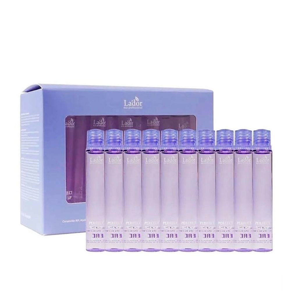 LA´DOR, Perfect Hair Fill-Up Osmanthus, fiole pentru păr, 13 ml x 10 pcs