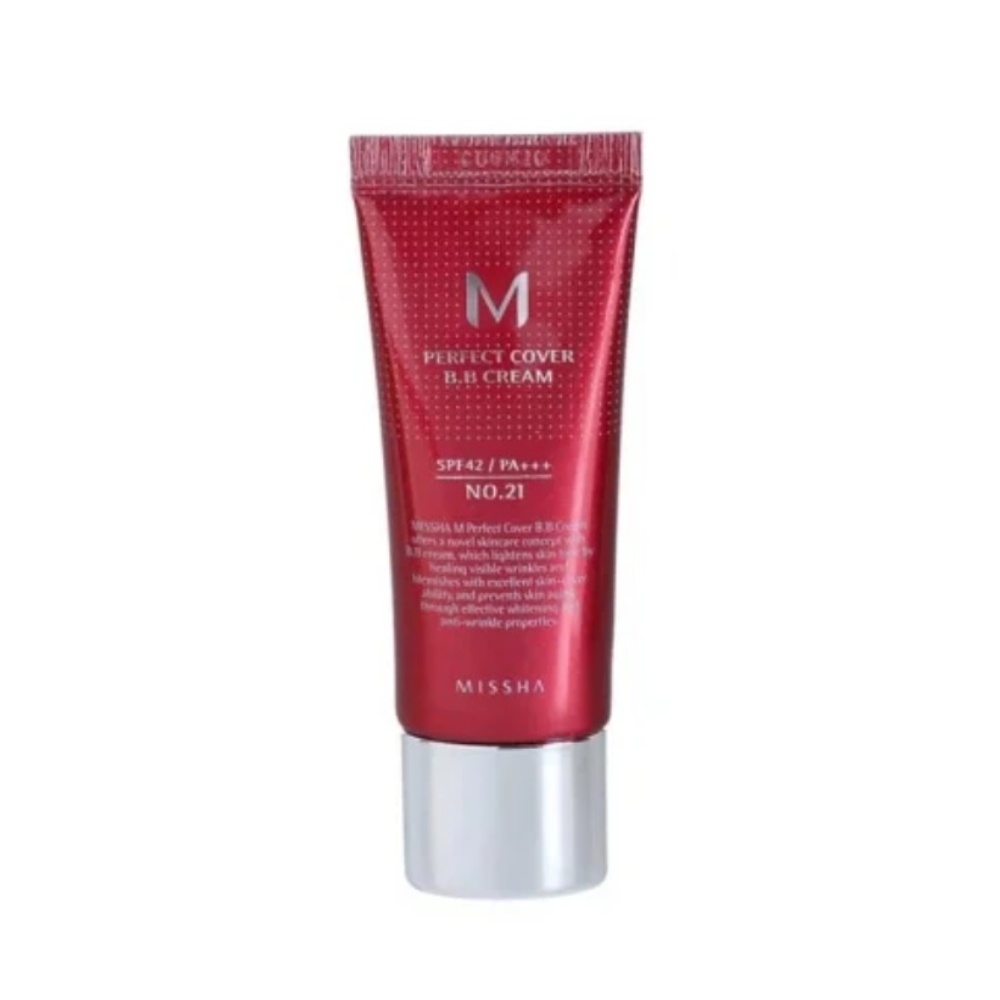 MISSHA, BB Cream M Perfect Cover SPF42, N21, bb cream, 20 ml