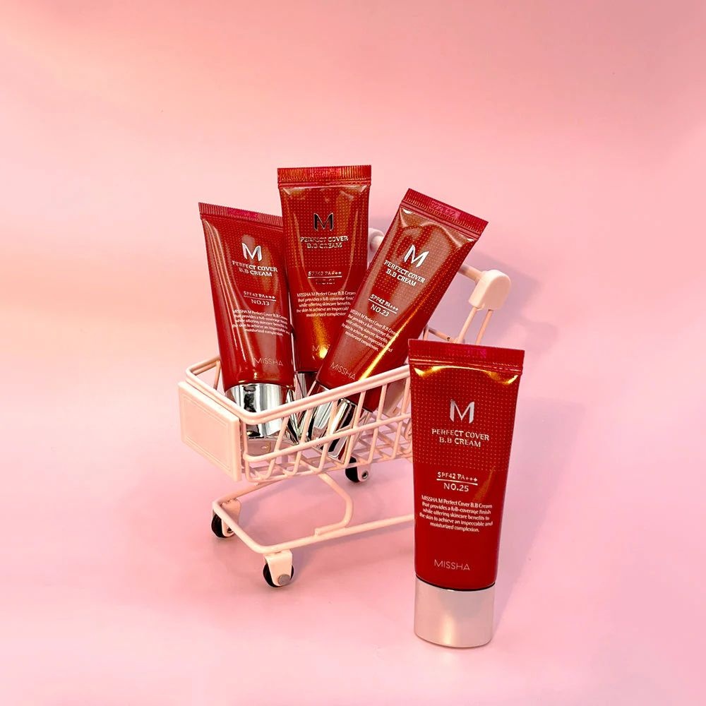 MISSHA, BB Cream M Perfect Cover SPF42, N25, bb cream, 20 ml - 2 | YEO