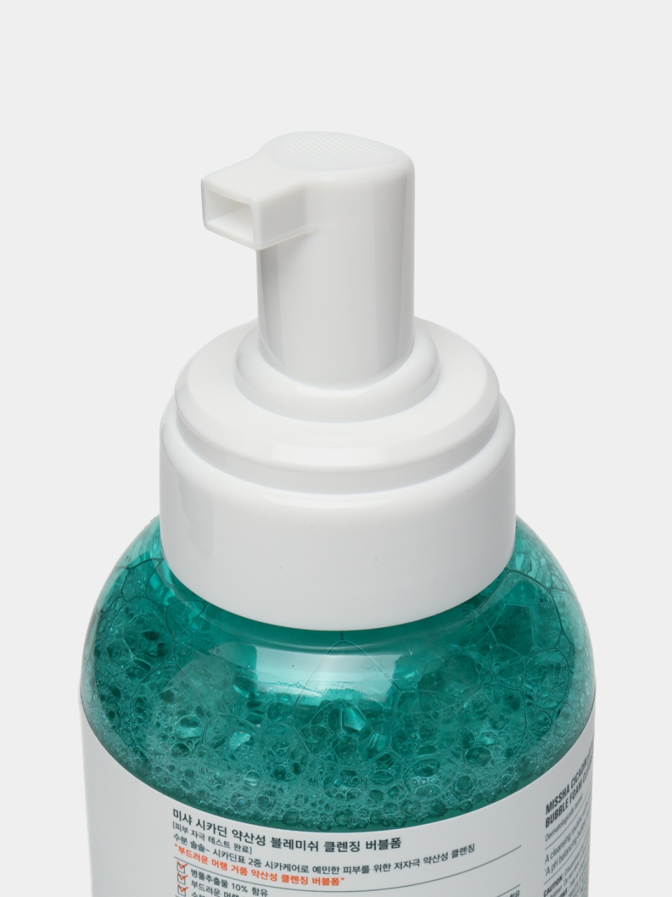 MISSHA, Cicadin Ph Blemish Bubble Foam Cleanser, cleanser spumă de curățare față, 250 ml