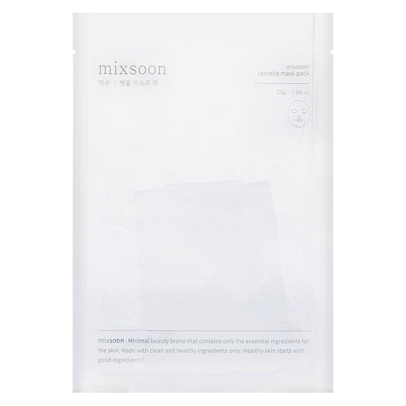 MIXSOON, Centella Mask Pack , mască cu centella , 25 g x 5 buc