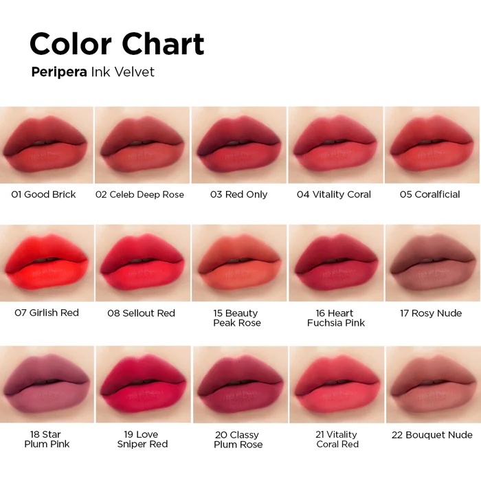 PERIPERA, Ink Velvet 20 Classy Plum Rose, ruj de buze, 4 g