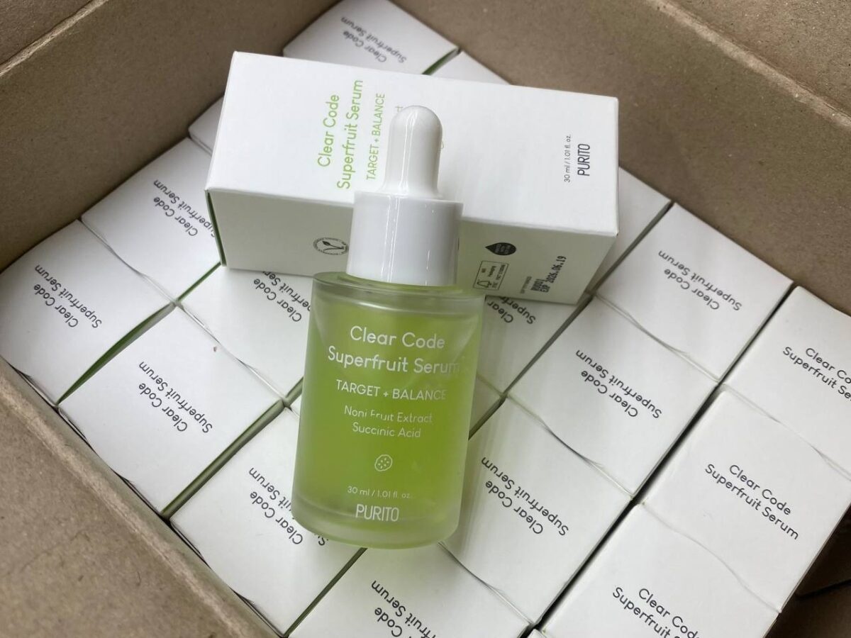 PURITO SEOUL, Clear Code Superfruit Serum, ser pentru ten, 30 ml