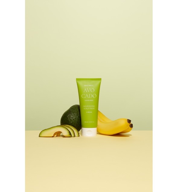 Rated Green, Cold Press Avocado Nourishing Scalp, mască de păr hidratantă, 200 ml - 1 | YEO