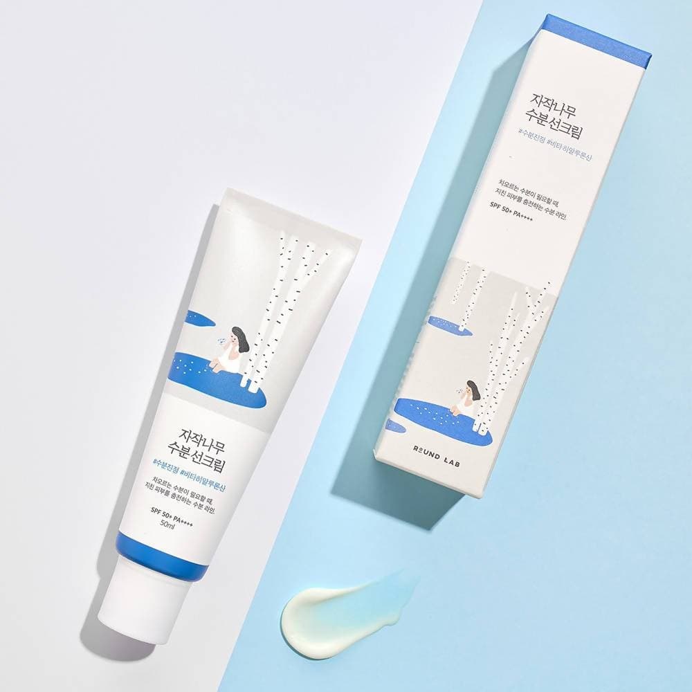 Round Lab, Birch Juice Moisturizing Sun Cream, cremă cu protecție solară, 50 ml - 3 | YEO