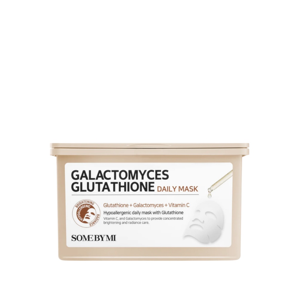 SOMEBYMI, Galactomyces Glutathione Daily Mask 30pc, măști pentru ten, 30 buc