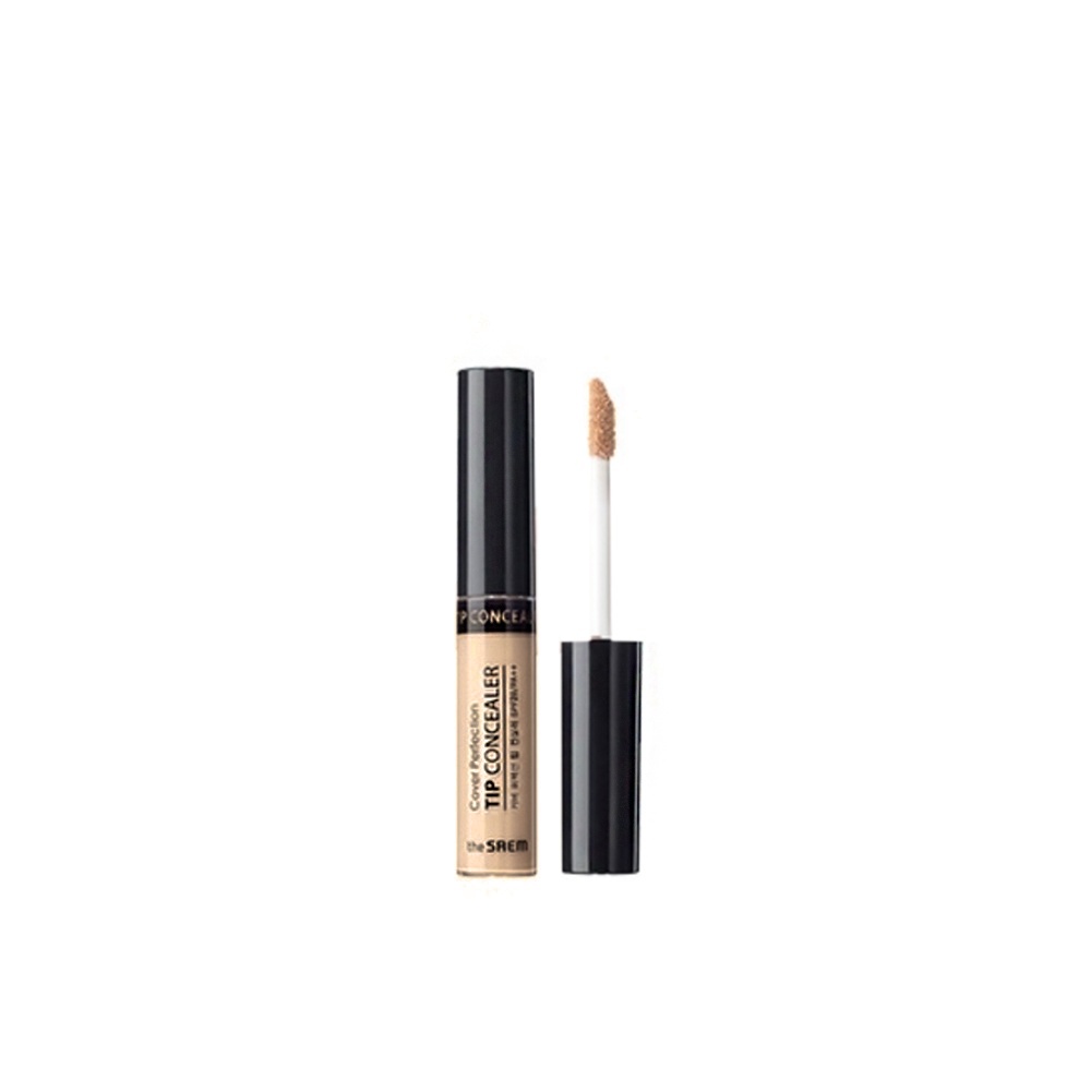 THE SAEM, Cover Perfection Tip Concealer, 1.5 Natural Beige, corector, 6 g - 2 | YEO