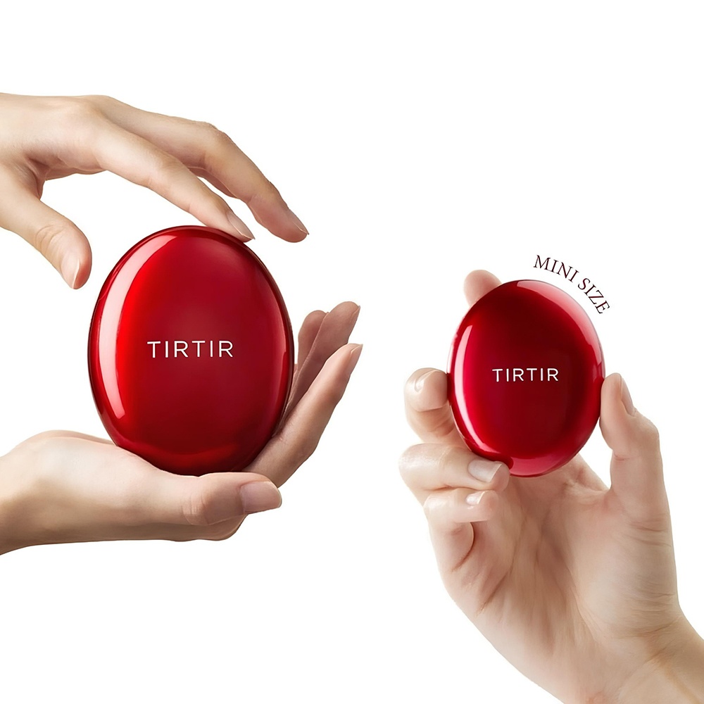TIRTIR, Mask Fit Red Mini Cushion SPF 40, 34W Toffee, fond de ten, 4.5 g - 1 | YEO