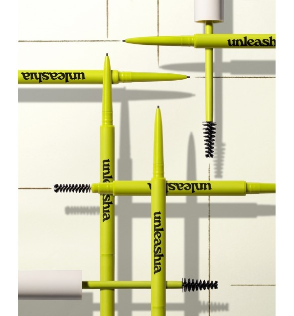 Unleashia, Shaper Defining Eyebrow Pencil, No 3 TAUPE GRAY, creion de sprâncene, 0,025 g - 3 | YEO
