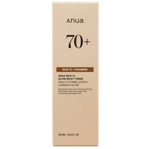 ANUA, Rice 70 Glow Milky Toner, toner laptos, 250 ml - 2 | YEO
