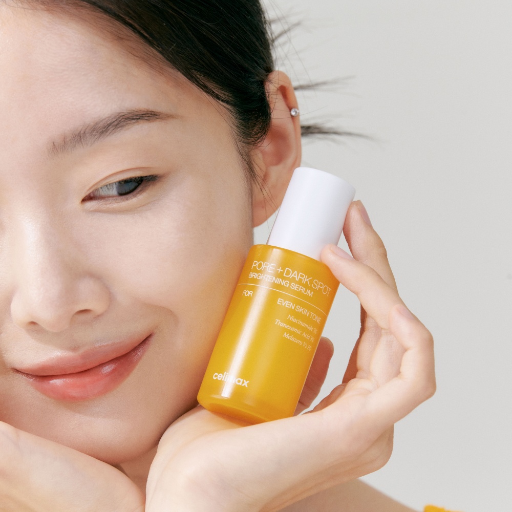 Celimax, Pore+Dark Spot Brightening Serum - Brightening Face Serum , ser iluminator pentru față, 30 ml - 2 | YEO