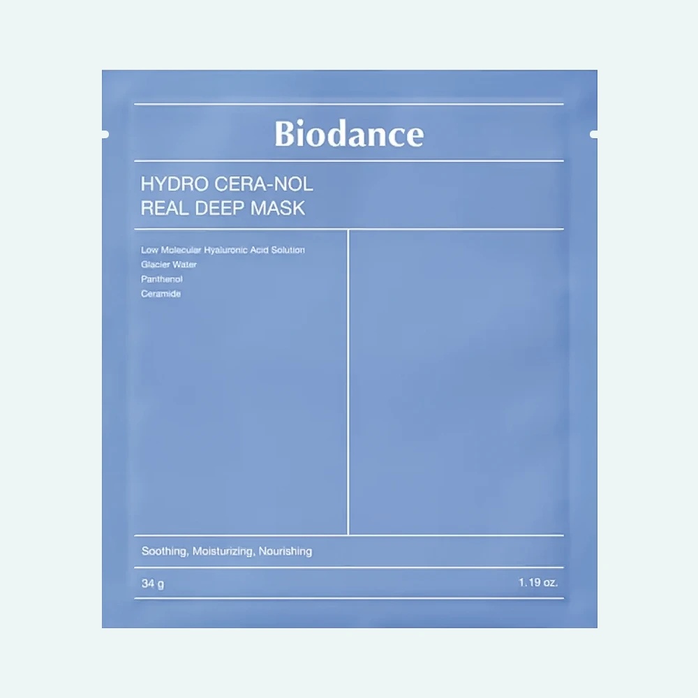 (DUPLICAT) BIODANCE, Hydro Cera-nol Real Deep Mask , mască cu o combinație de ceramide și acid hialuronic , 34 g