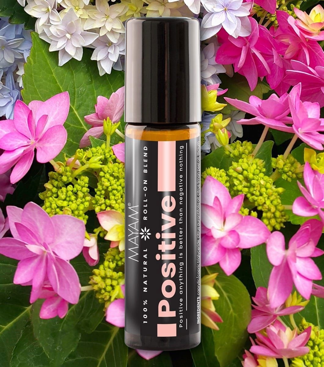 Ellemental, Roll-on cu uleiuri esențiale Positive, 10 ml - 2 | YEO