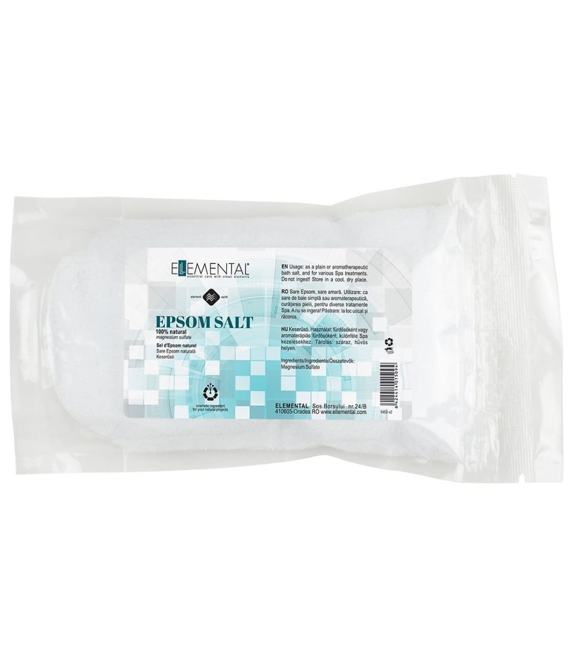 Ellemental, Sare Epsom, 250 g