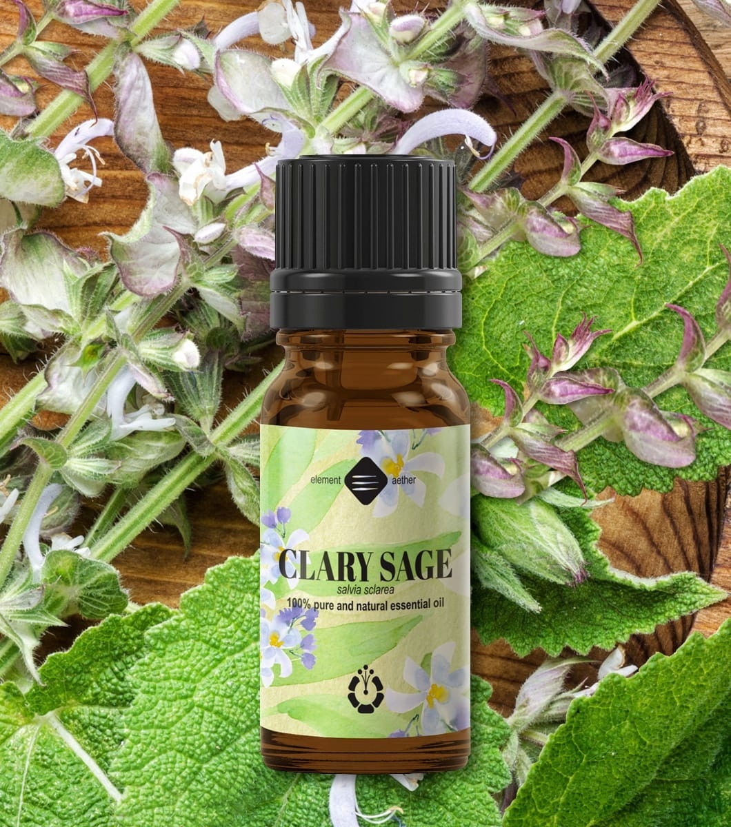 Ellemental, Ulei esențial de Salvie Sclarea, 10 ml - 1 | YEO