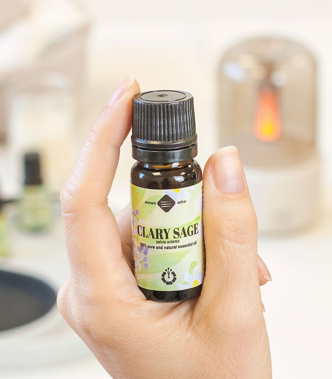 Ellemental, Ulei esențial de Salvie Sclarea, 10 ml - 2 | YEO