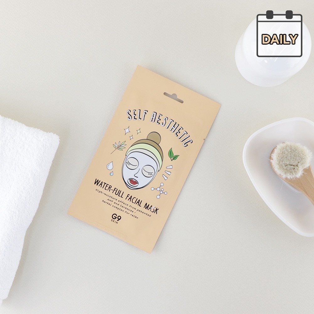 G9SKIN, Self Aesthetic Water-full Facial Mask, mască de față, 23 g