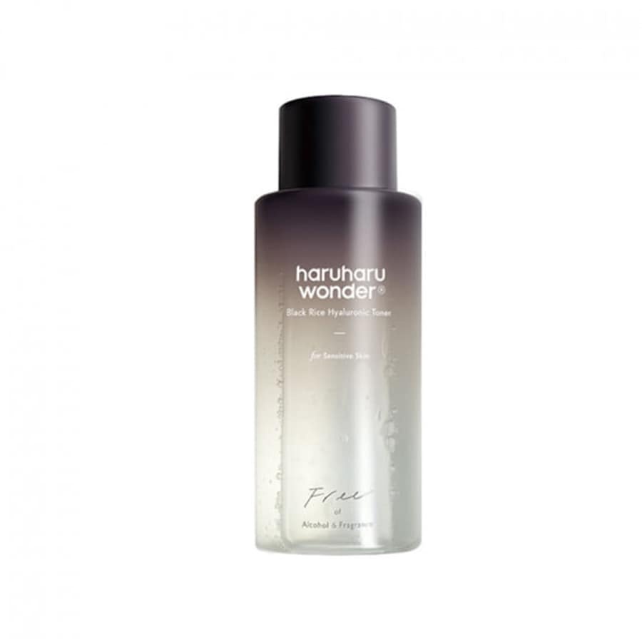 Haruharu Wonder, Black Rice Hyaluronic Toner For Sensitive Skin, toner cu acid hialuronic și orez negru, 150 ml