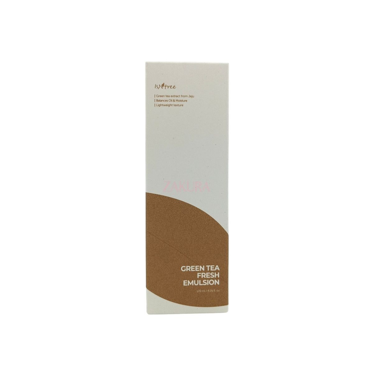 ISNTREE, Green Tea Fresh Emulsion, ser hidratant cu ceai verde, 120 ml - 1 | YEO