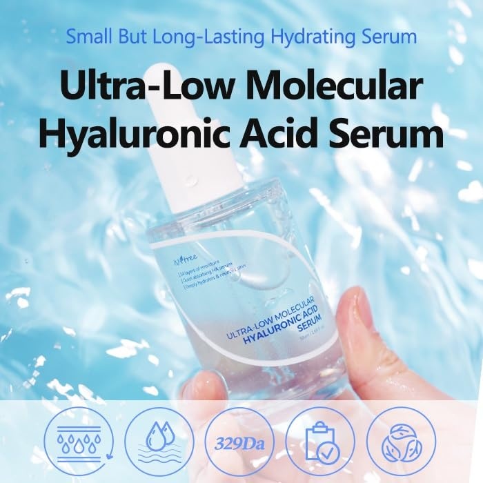 ISNTREE, Ultra-low Molecular Hyaluronic Acid Serum, ser cu acid hialuronic, 50 ml - 2 | YEO