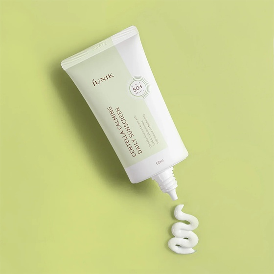 IUNIK, Centella Calming Daily Sunscreen SPF50+ PA++++, cremő cu protecție solară, 60 ml - 1 | YEO