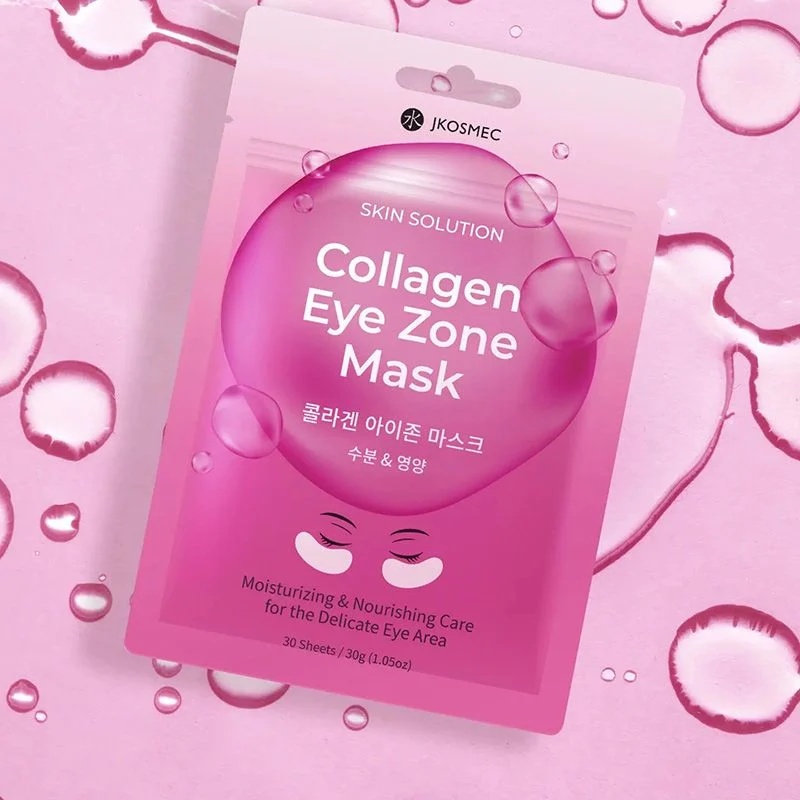 Jkosmec, Skin Solution Collagen Eye Zone Mask, mască pentru zona ochilor cu colagen, 30 uds - 3 | YEO