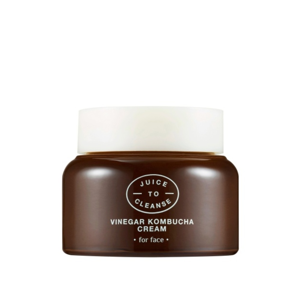 Juice to Cleanse, Vinegar Kombucha Vegan Cream, cremă cu oțet din kombucha, 75 ml
