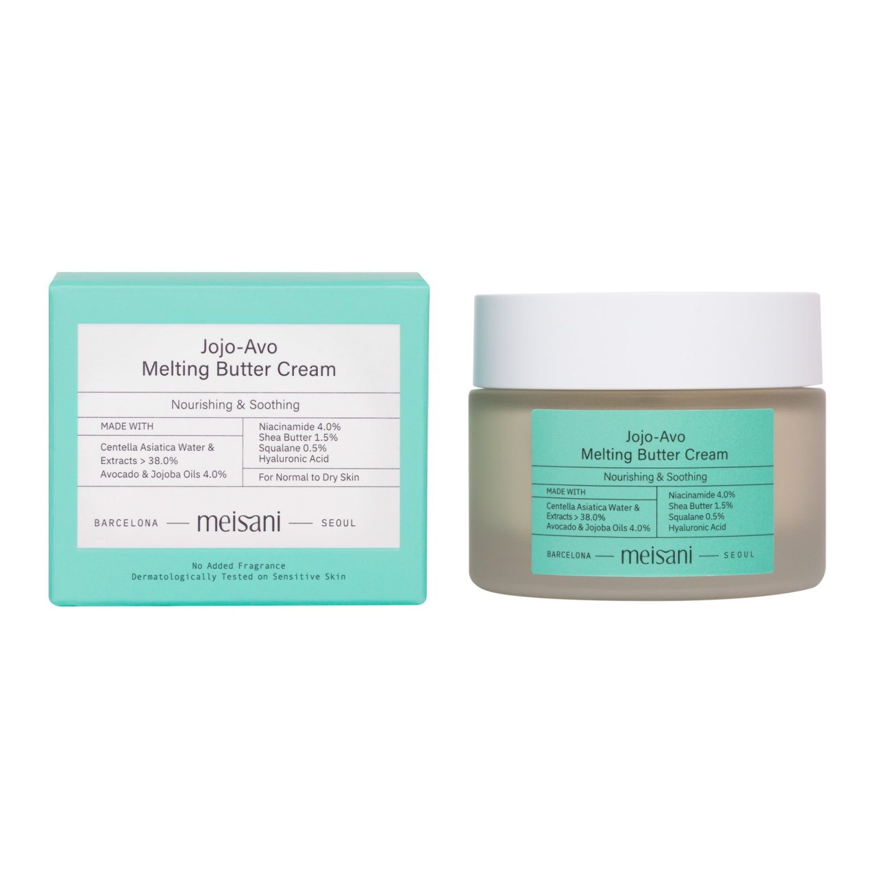 Meisani, Jojo-Avo Melting Butter Cream, cremă, 50 ml - 3 | YEO