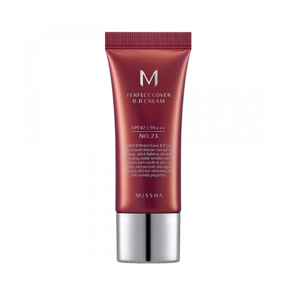 MISSHA, M Perfect Cover BB Cream SPF42 Pa+++ No.23 (Natural Beige), bb cream, 20 ml