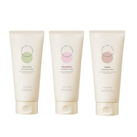 MISSHA, Missha Creamy Latte Cleansing Foam [Chocolate], spumă de curățare tip latte cremos cu cacao, 172 ml - 2 | YEO