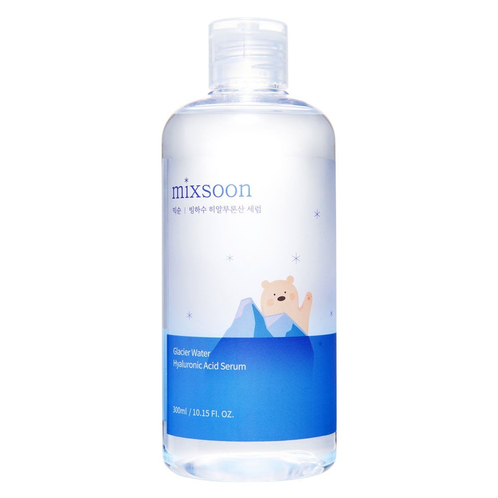 MIXSOON, Glacier Water Hyaluronic Acid Serum, ser pe bază de apă glaciară cu acid hialuronic, 100 ml