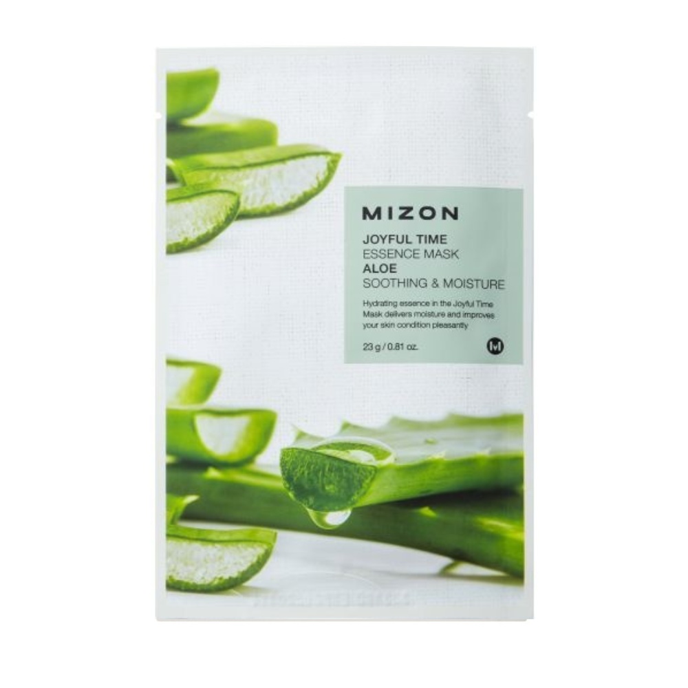 MIZON, Joyful Time Essence Mask [Aloe], mască pentru față, 23 g
